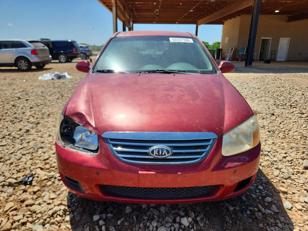 2008 Kia Spectra VIN KNAFE121285507002 photo 5