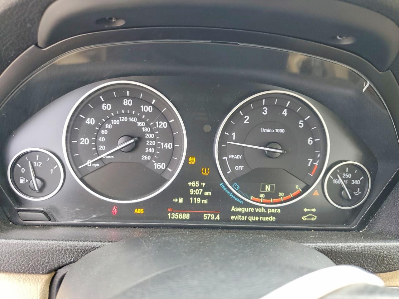 2014 BMW 3 series VIN WBA3B5G56ENS11412 photo 9