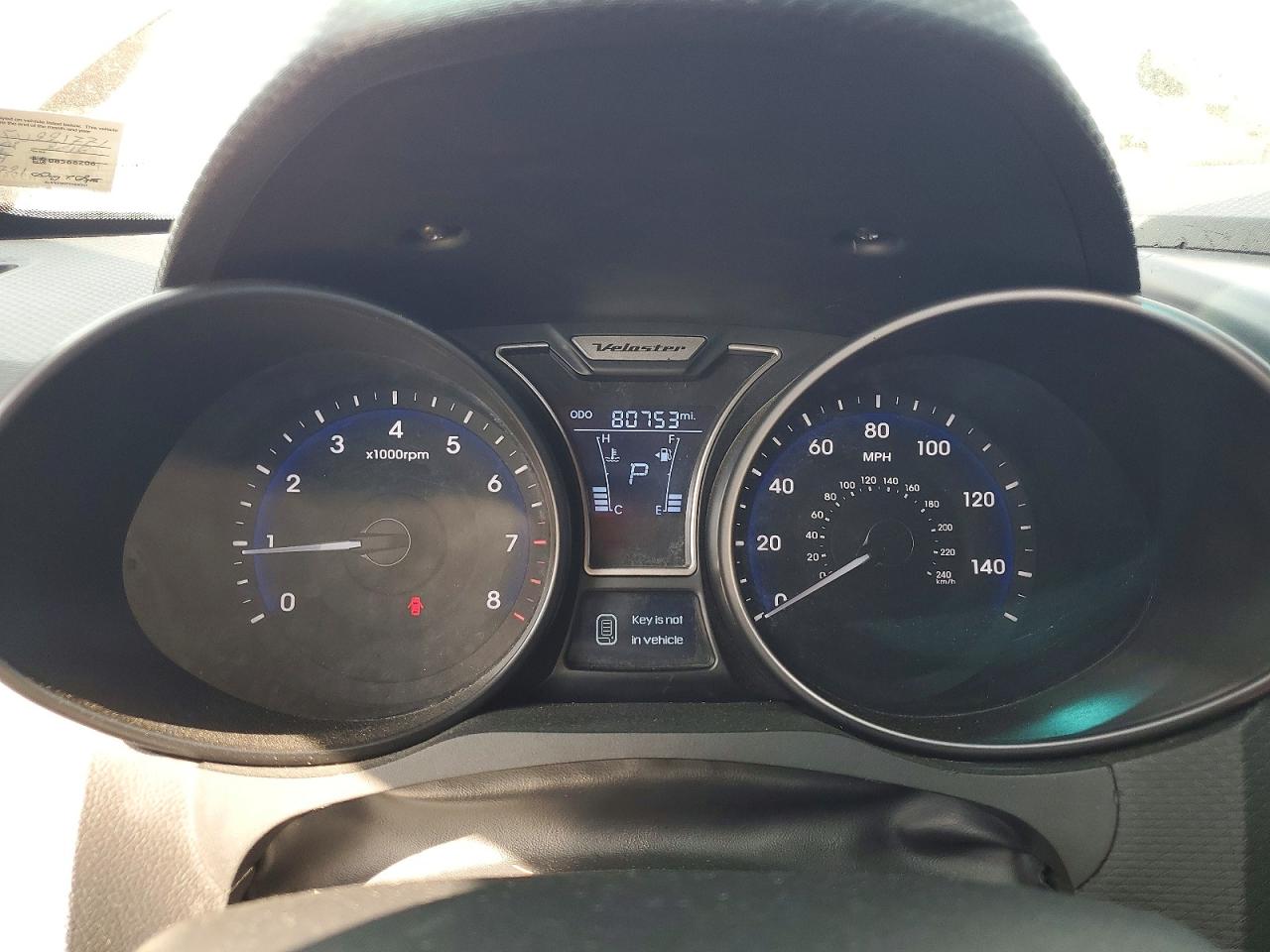 2015 Hyundai Veloster VIN KMHTC6AE5FU221771 photo 9