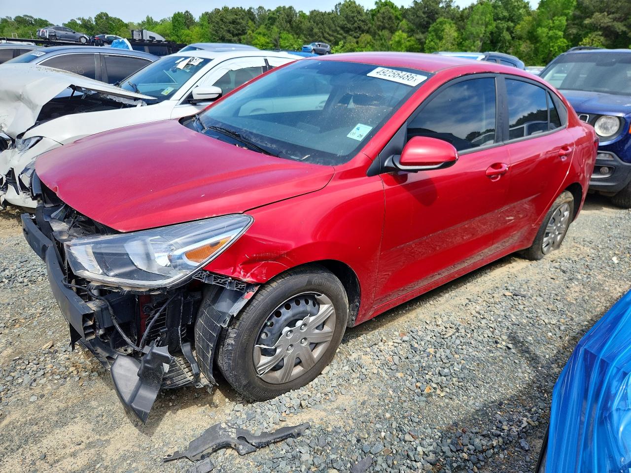 2022 Kia Rio VIN 3KPA24AD9NE490864 photo 1