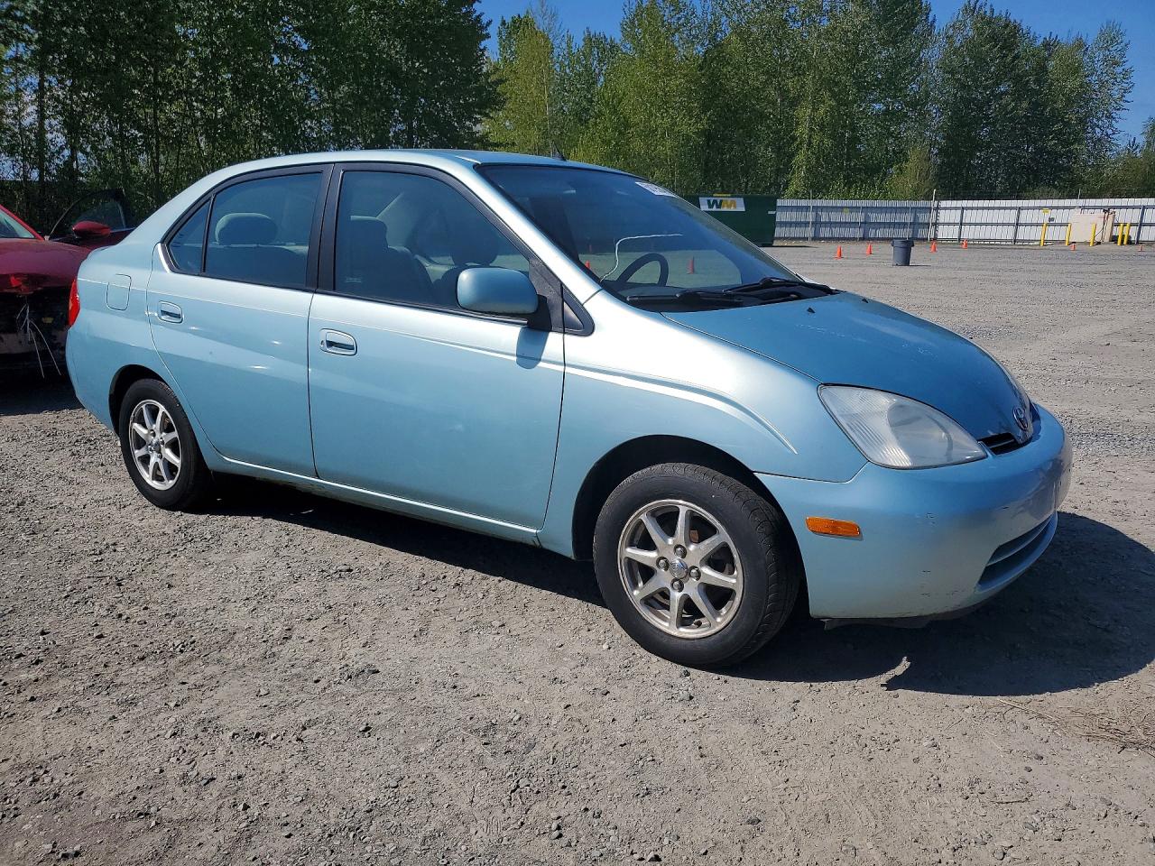 2001 TOYOTA Prius VIN JT2BK12U210014744 photo 4