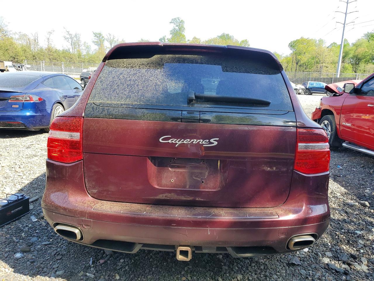 2008 Porsche Cayenne VIN WP1AB29P88LA42936 photo 6