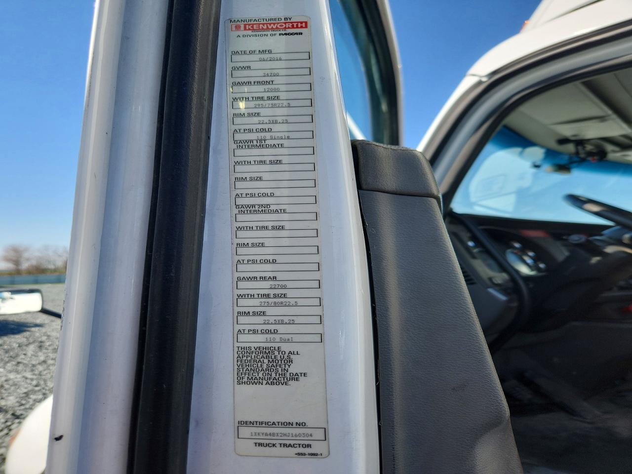2017 KENWORTH All other VIN 1XKYA48X2HJ160304 photo 10