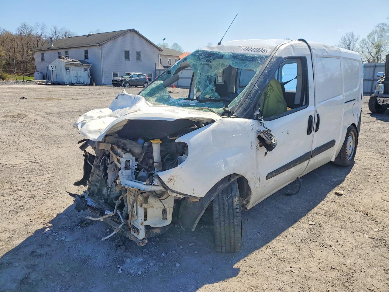 2017 Ram Promaster VIN ZFBERFAB8H6E01034 photo 1
