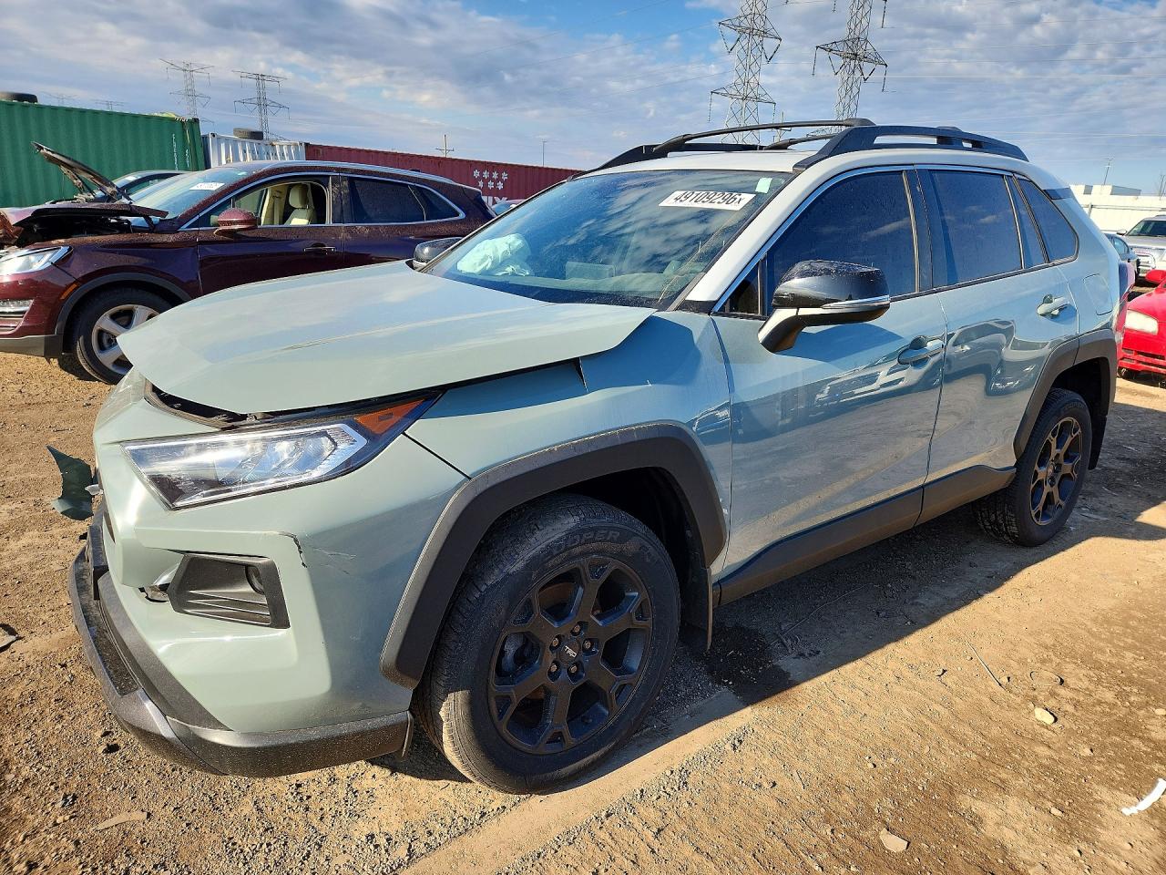 2020 Toyota Rav4 VIN 2T3J1RFV9LC061065 photo 1