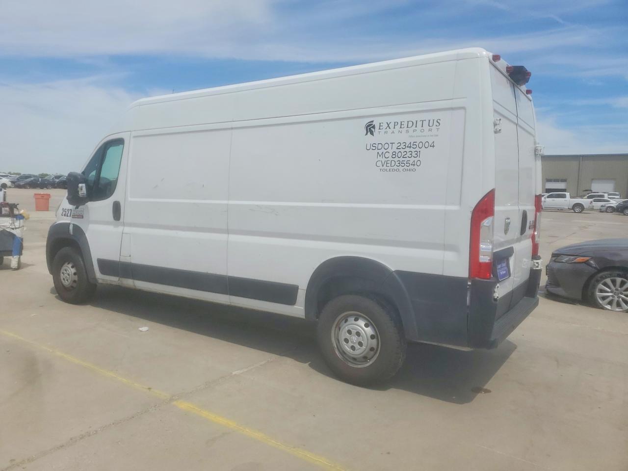2019 Ram Promaster VIN 3C6TRVDG0KE559931 photo 2