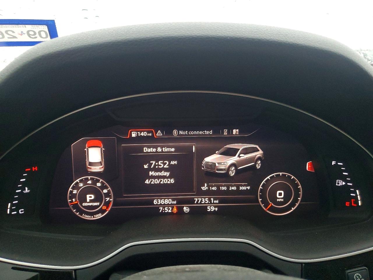 2018 Audi Q7 VIN WA1VAAF78JD048119 photo 9