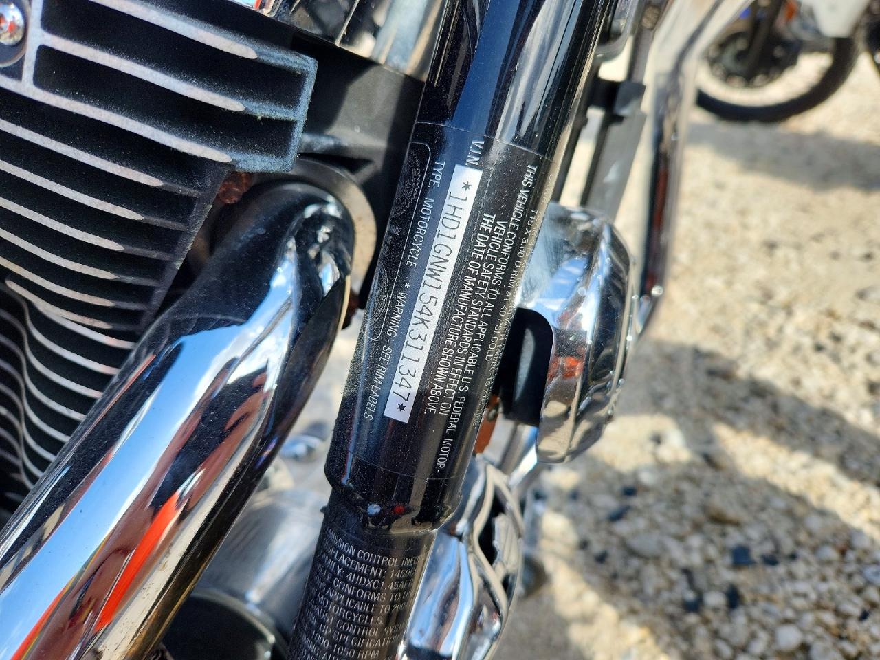 2004 HARLEY Fx VIN 1HD1GNW154K311347 photo 8