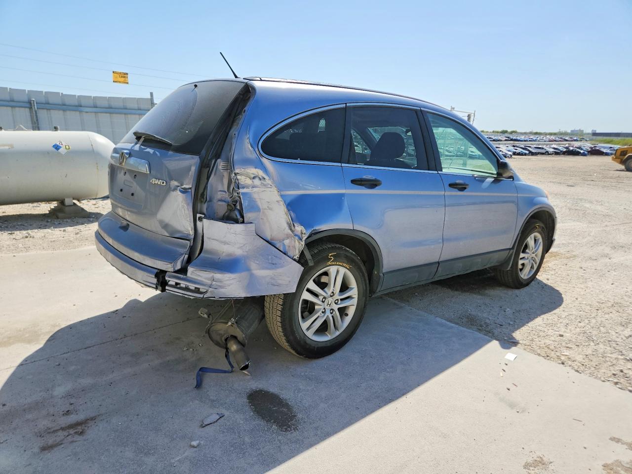 2010 Honda Crv VIN JHLRE4H50AC015276 photo 3