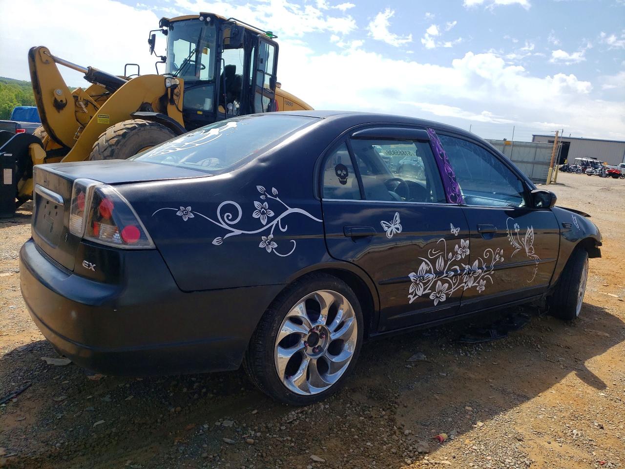 2001 Civic VIN 2HGES267X1H530748 photo 3