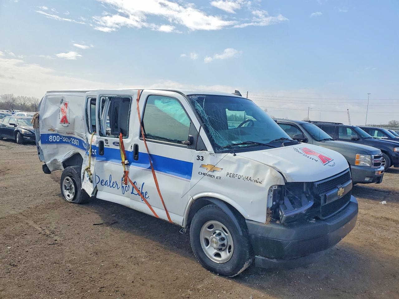 2022 CHEVROLET Express VIN 1GCWGAF71N1204503 photo 4
