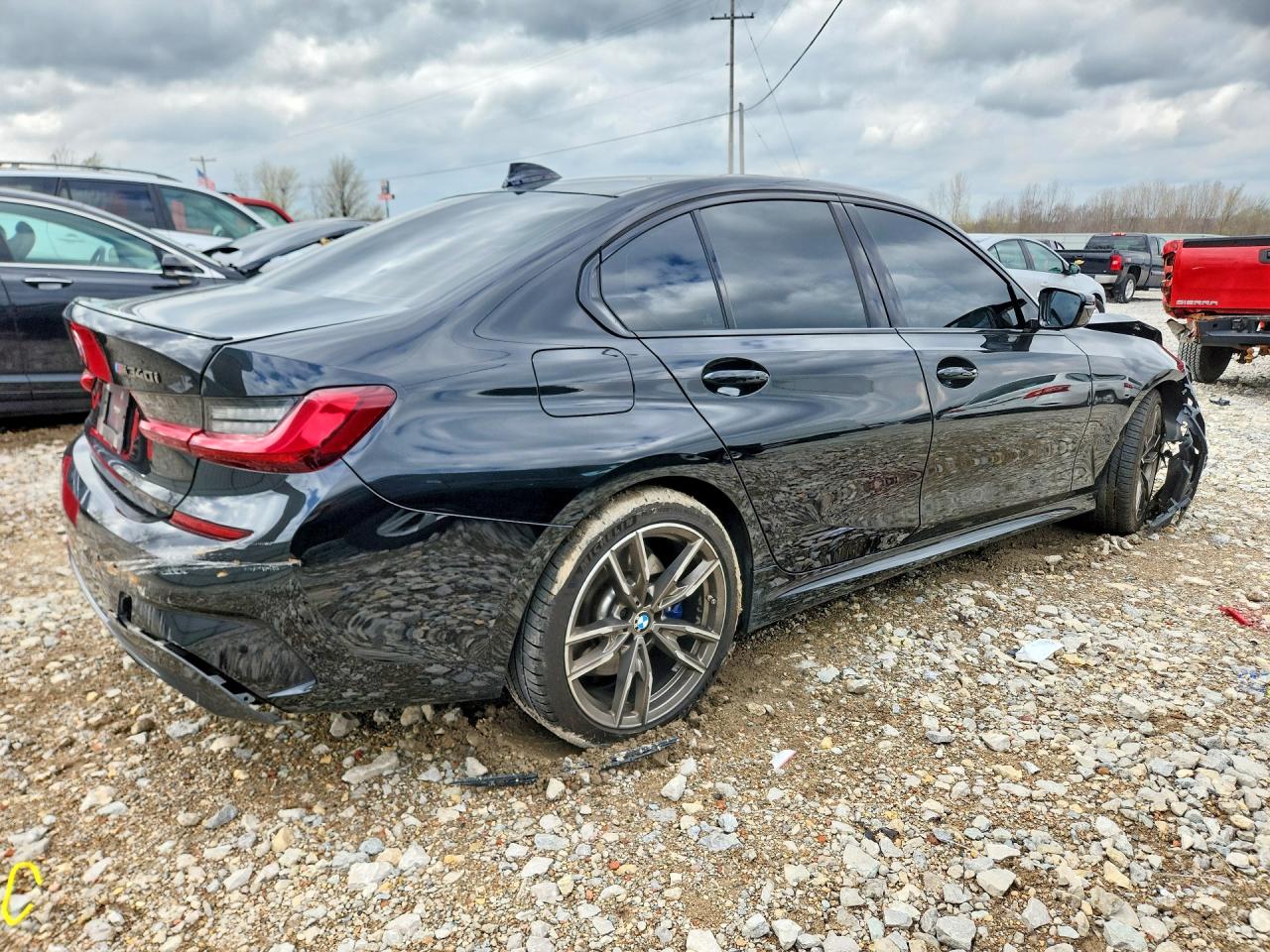 2022 BMW M3 VIN 3MW5U9J0XN8C30796 photo 3