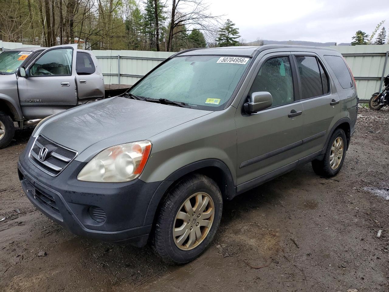 2006 Honda Crv VIN SHSRD78866U434800 photo 1