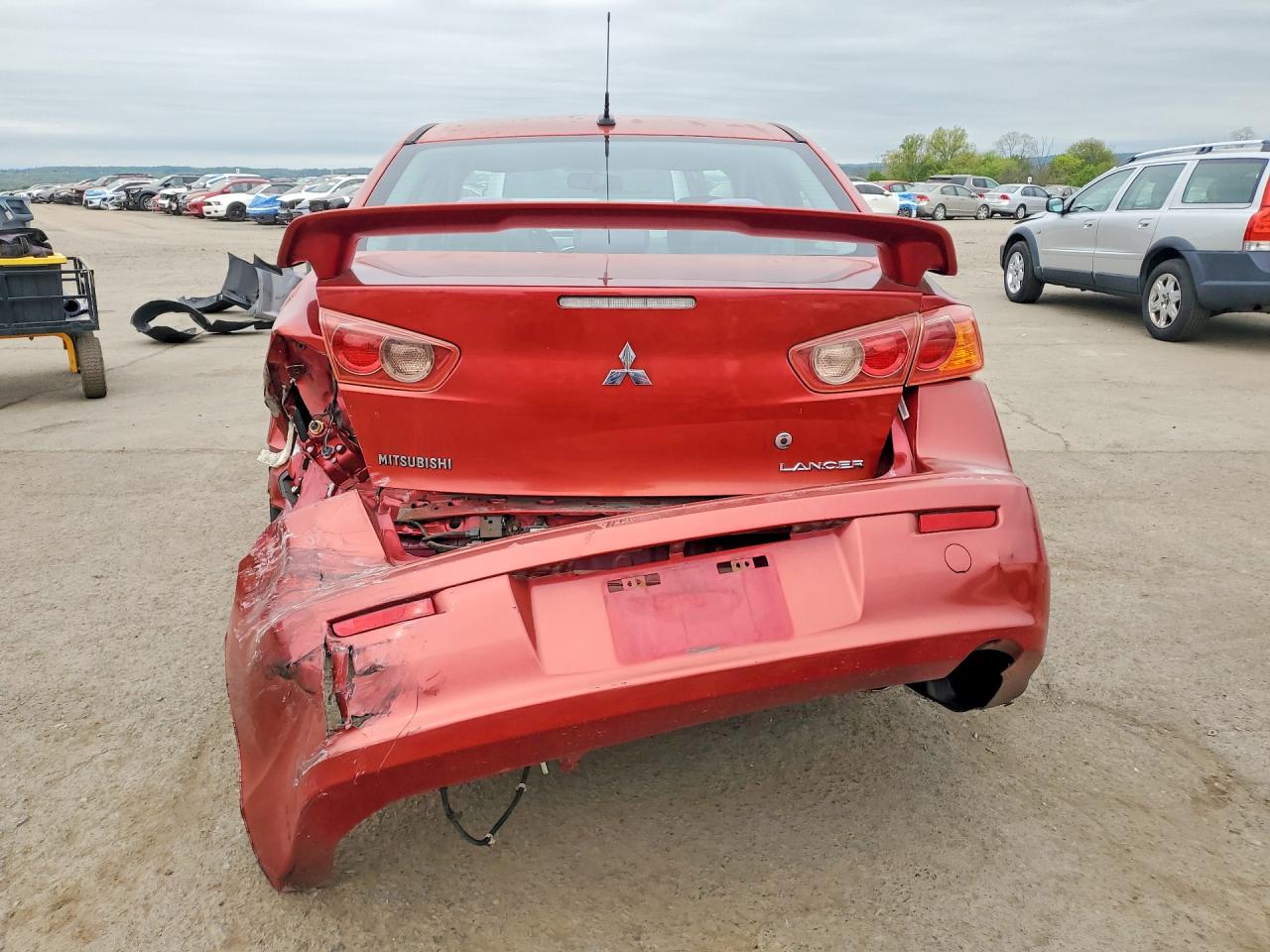 2008 Mitsubishi Lancer VIN JA3AU86UX8U013228 photo 6