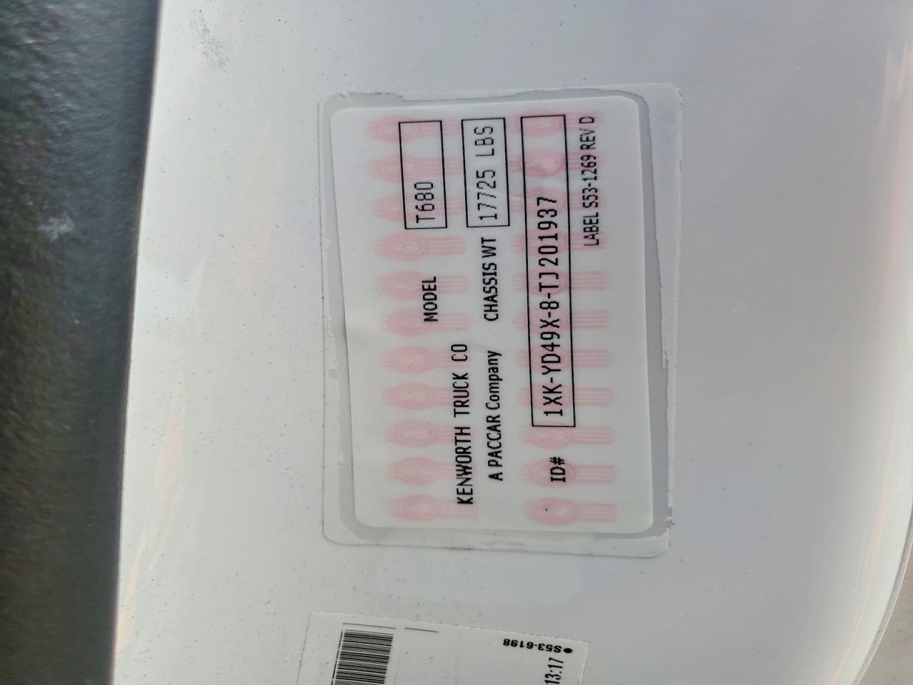 2026 KENWORTH All other VIN 1XKYD49X8TJ201937 photo 10