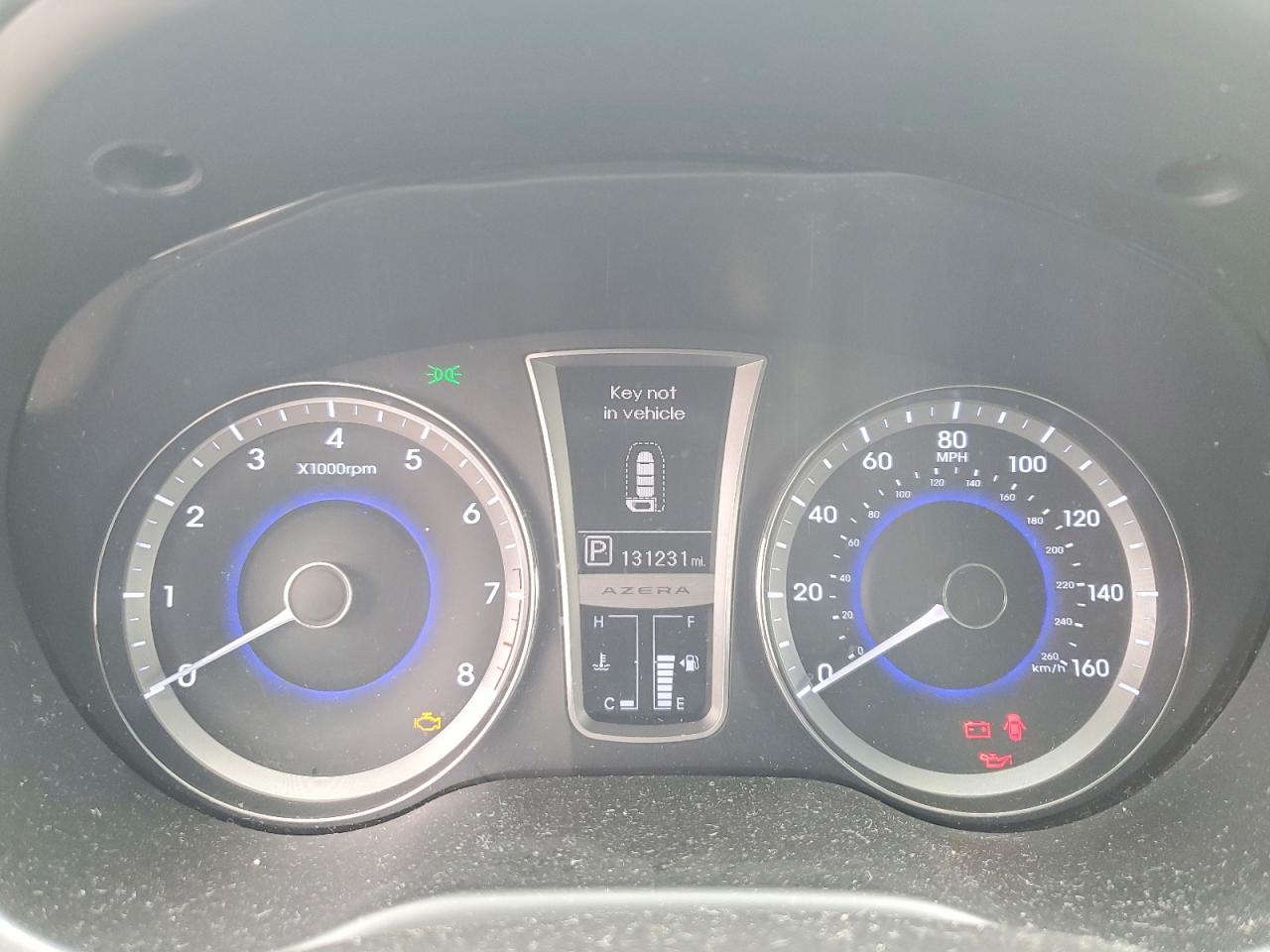 2013 Hyundai Azera VIN KMHFG4JG5DA308785 photo 9