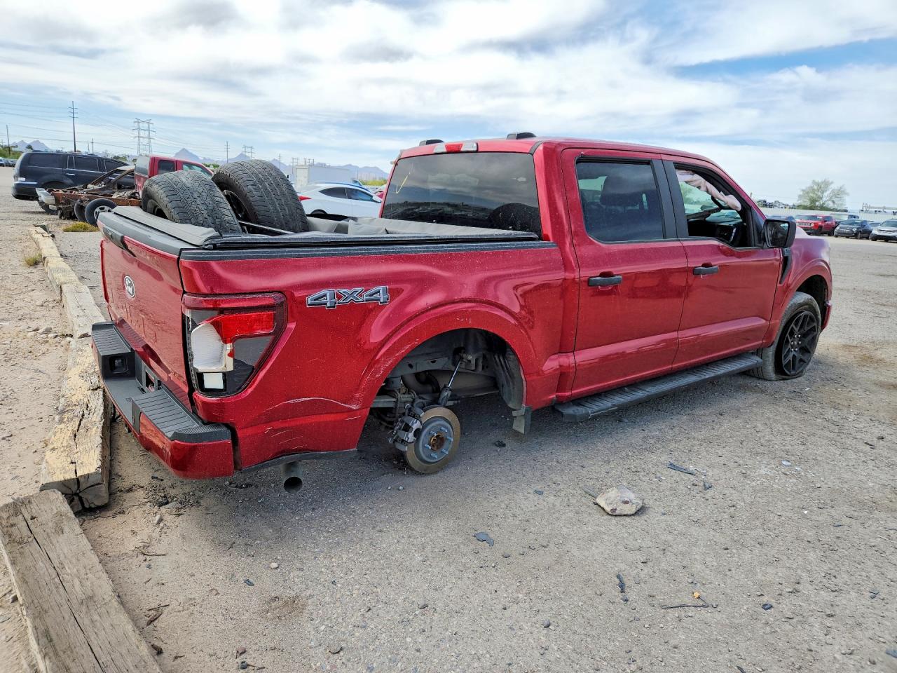 2024 FORD F150 VIN 1FTEW2LP0RKE40486 photo 3