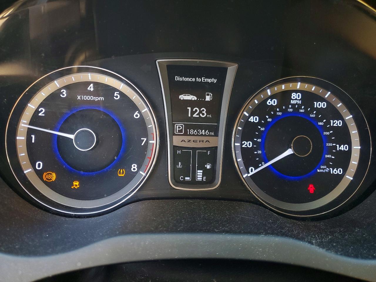 2013 Hyundai Azera VIN KMHFG4JG3DA259876 photo 9