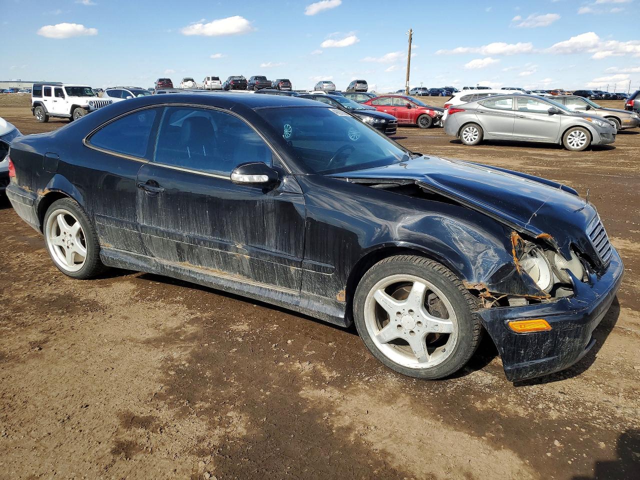 2002 MERCEDES-BENZ Clk-class VIN WDBLJ70GX2T105404 photo 4
