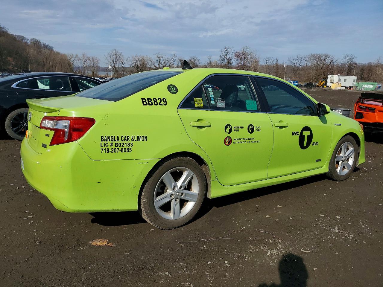 2014 Toyota Camry sola VIN 4T1BD1FK5EU127964 photo 3