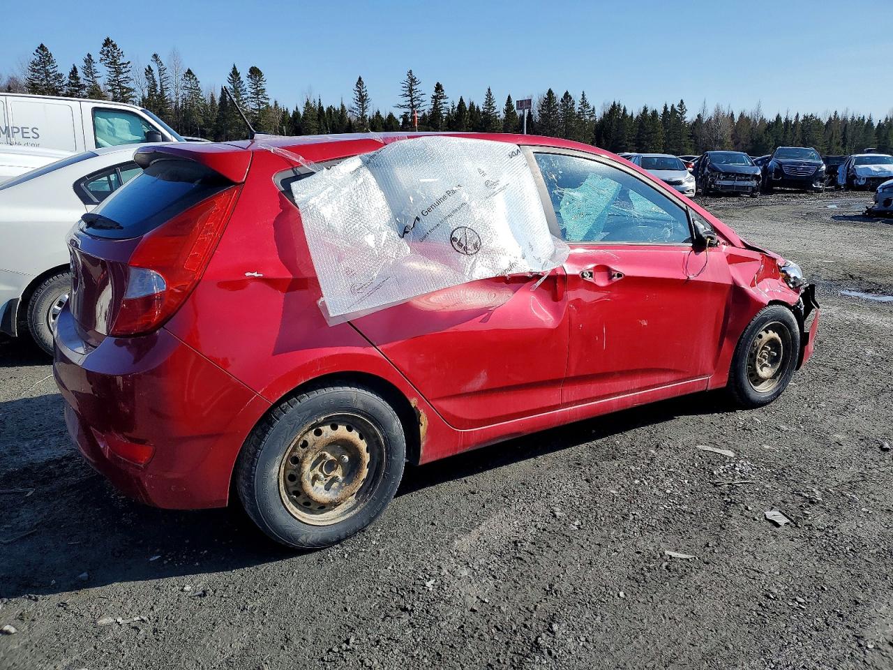 2015 Hyundai Accent VIN KMHCT5AE4FU214093 photo 3