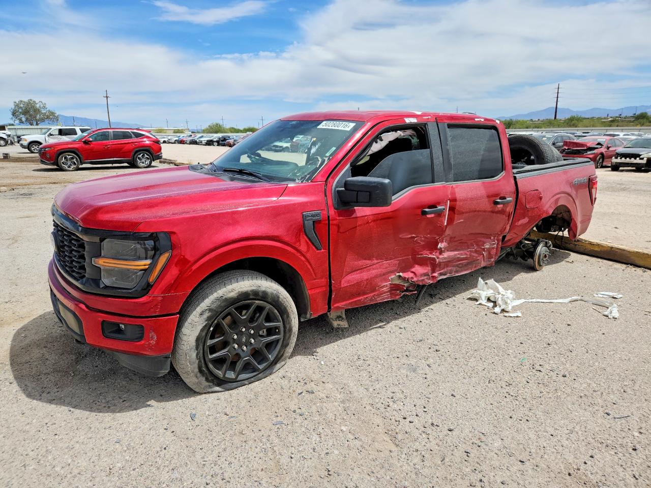 2024 FORD F150 VIN 1FTEW2LP0RKE40486 photo 1