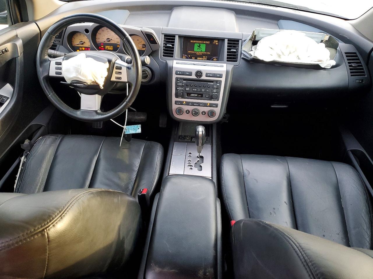 2005 NISS Murano VIN JN8AZ08W85W408371 photo 8
