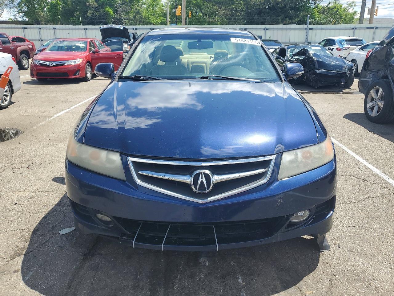 2007 Acura Tsx VIN JH4CL96837C009322 photo 5