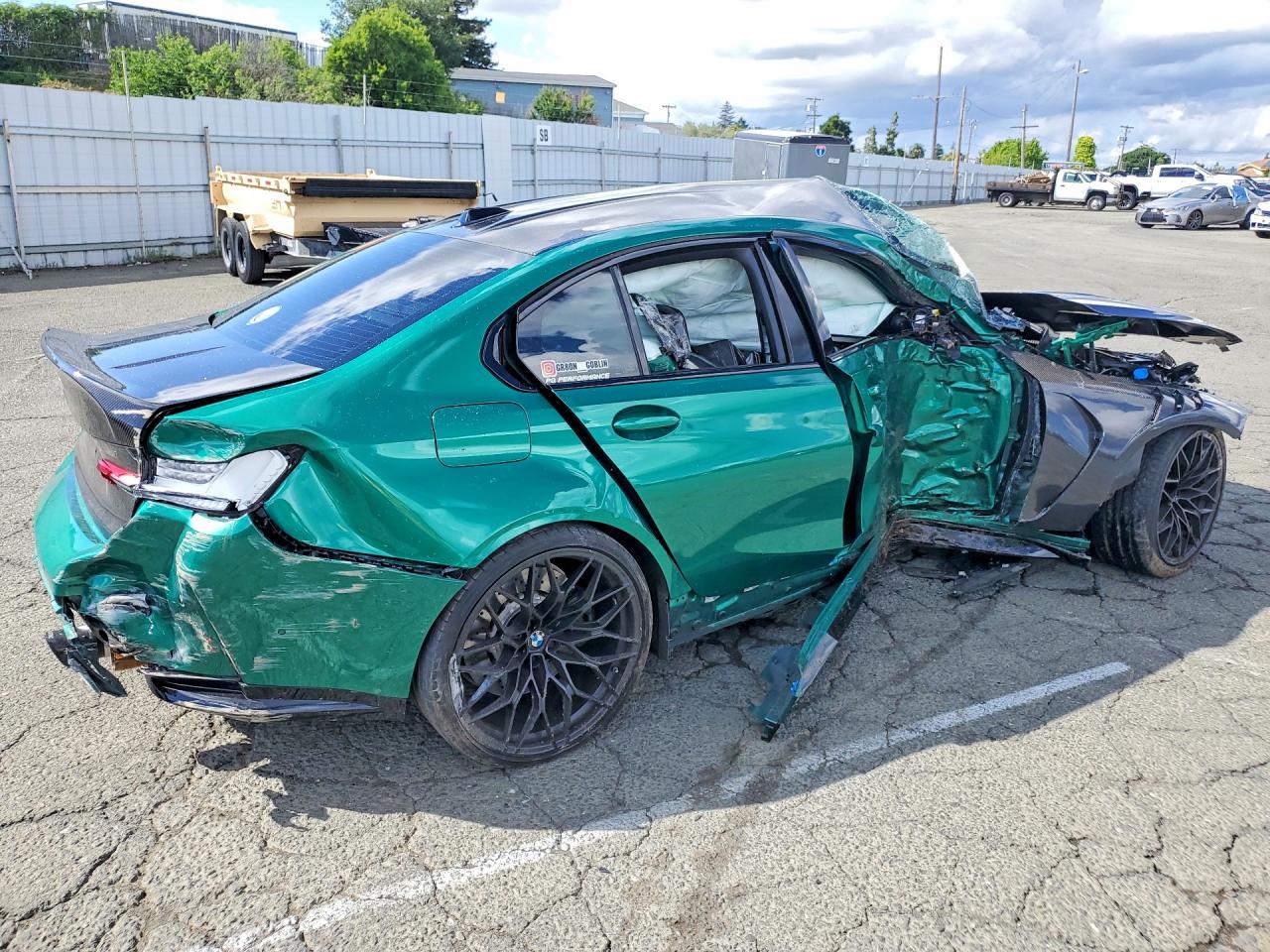 2025 BMW M3 VIN WBS33HJ0XSFT97923 photo 3