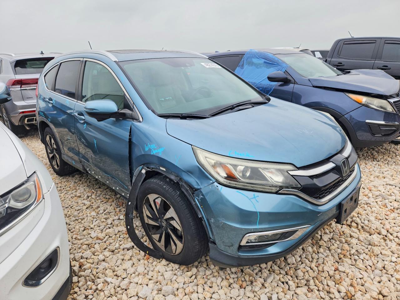 2015 Honda Crv VIN 5J6RM3H97FL026791 photo 4