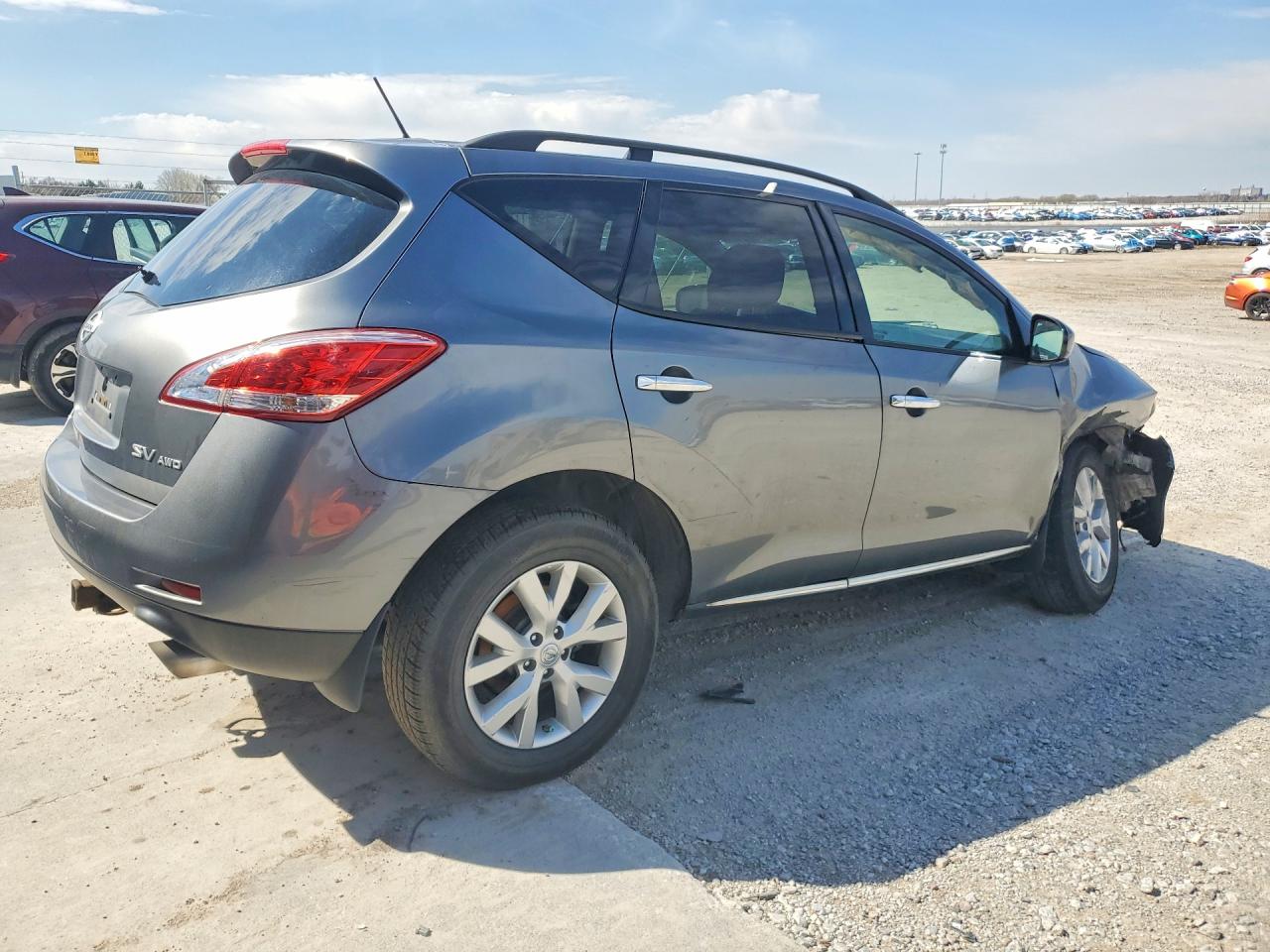 2014 Nissan Murano VIN JN8AZ1MW6EW524244 photo 3