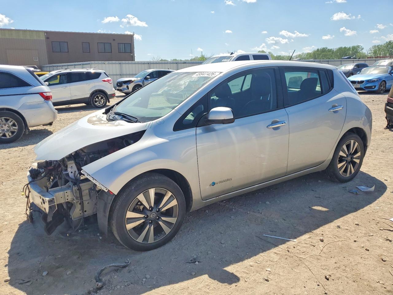 2017 Nissan Leaf VIN 1N4BZ0CP8HC301977 photo 1