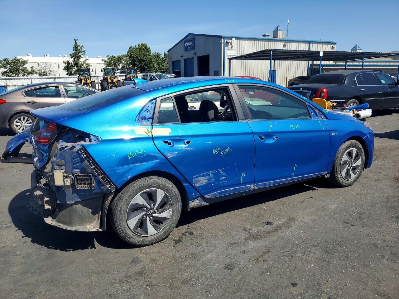 2017 Hyundai Ioniq VIN KMHC75LC1HU048229 photo 3