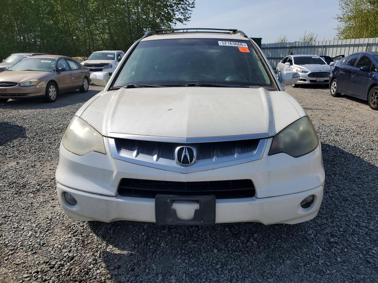 2009 Acura Rdx VIN 5J8TB185X9A000576 photo 5