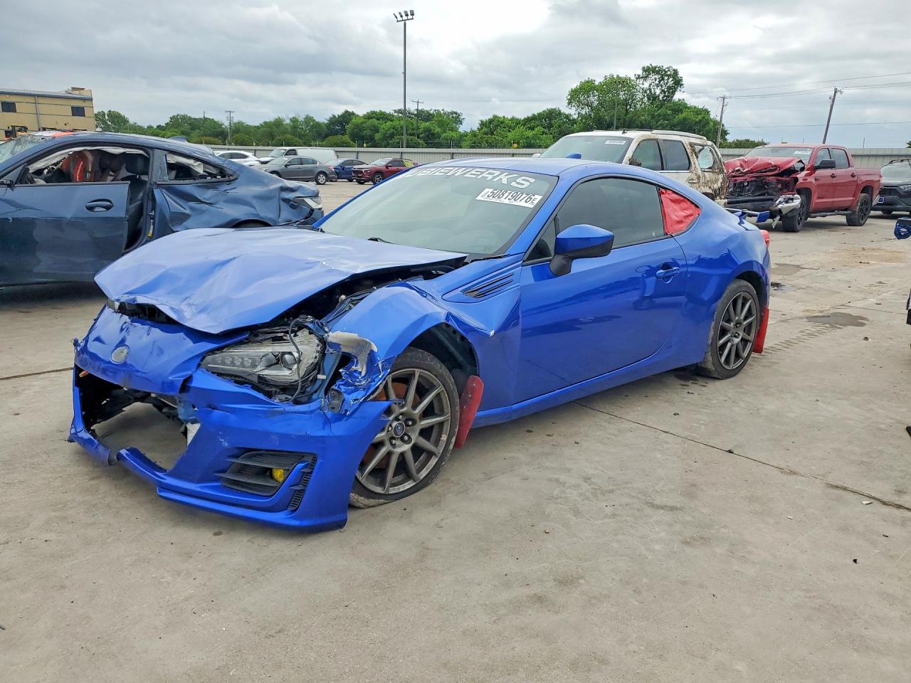 2017 Subaru Brz VIN JF1ZCAC15H9605587 photo 1