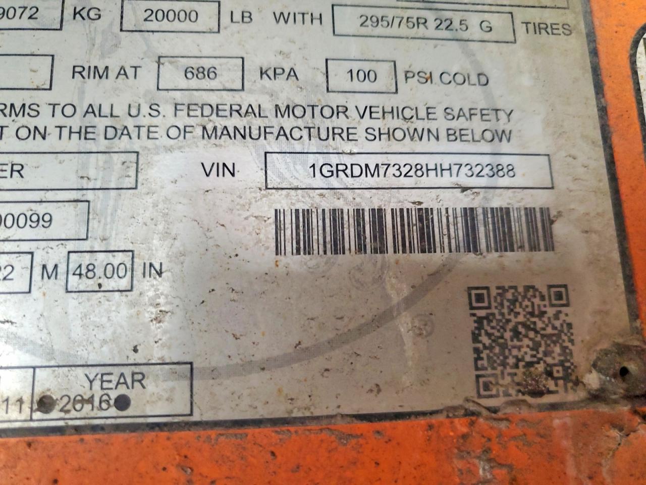 2017 GREAT Trailers VIN 1GRDM7328HH732388 photo 8