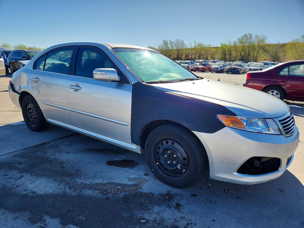 2009 Kia Optima VIN KNAGE228395293453 photo 4