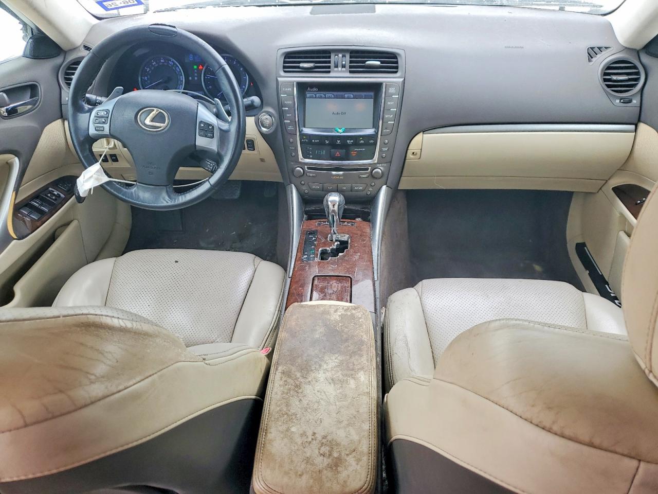 2011 LEXUS Is VIN JTHBF5C24B5135083 photo 8