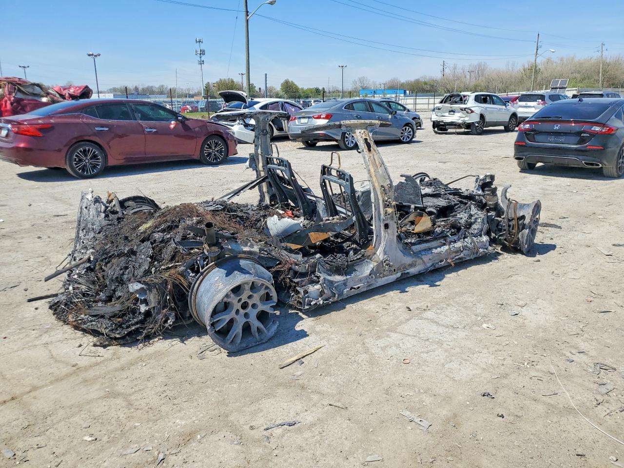 2023 TESLA Model s VIN 5YJSA1E69PF525045 photo 3