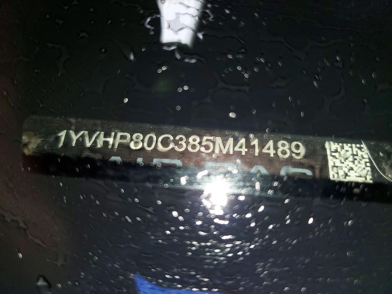 2008 Mazda 6 VIN 1YVHP80C385M41489 photo 12
