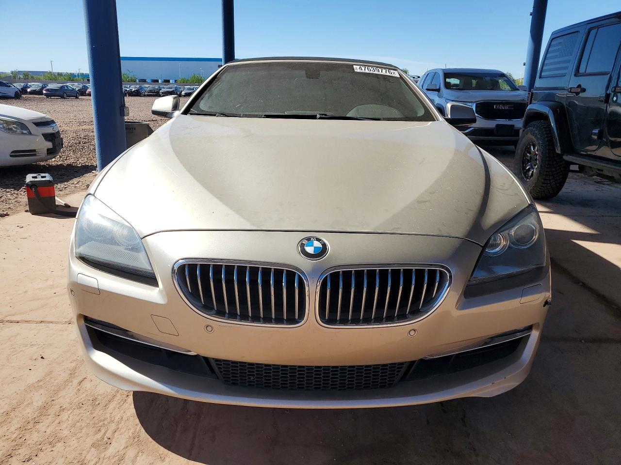 2013 BMW 6 series VIN WBAYP1C54DDX00529 photo 5