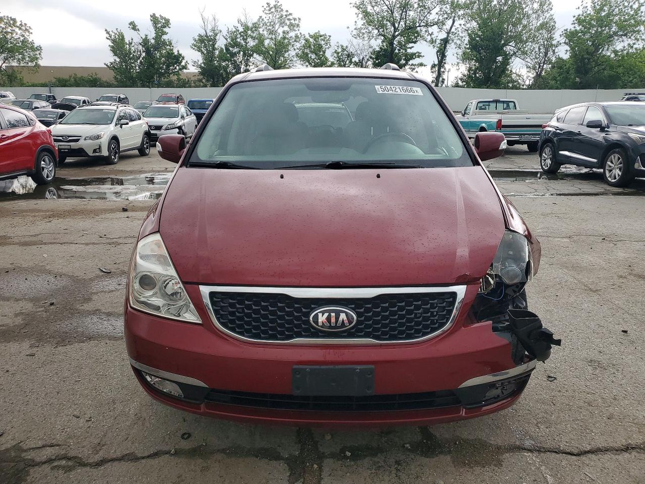 2014 Kia SEDONA VIN KNDMH4C70E6552774 photo 5