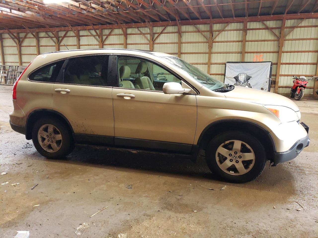 2008 Honda Crv VIN 5J6RE48748L810544 photo 4