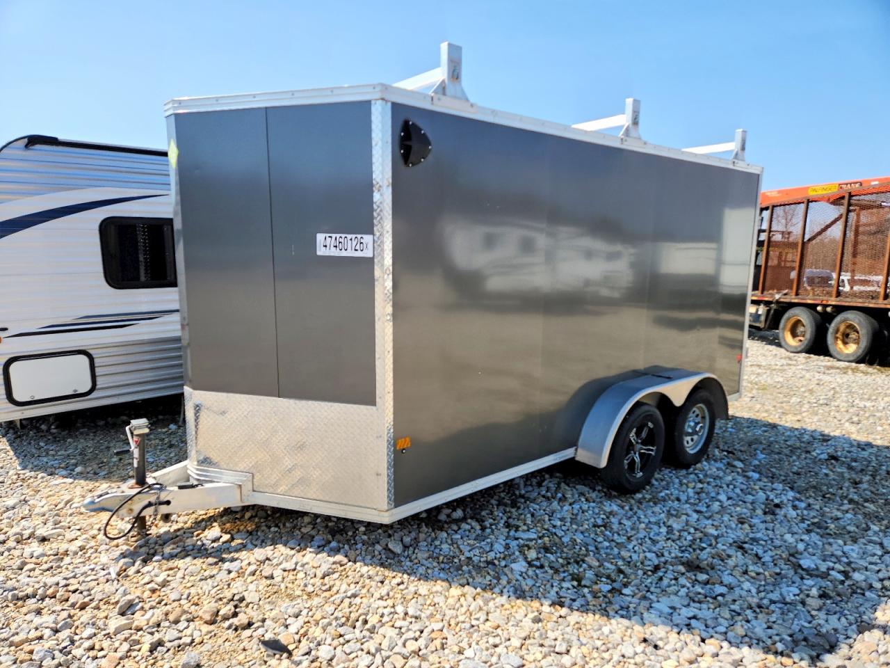 2022 ALCOM LLC ENCLOSED CARGO TRAILER VIN 5WFBE1423NW119637 photo 2