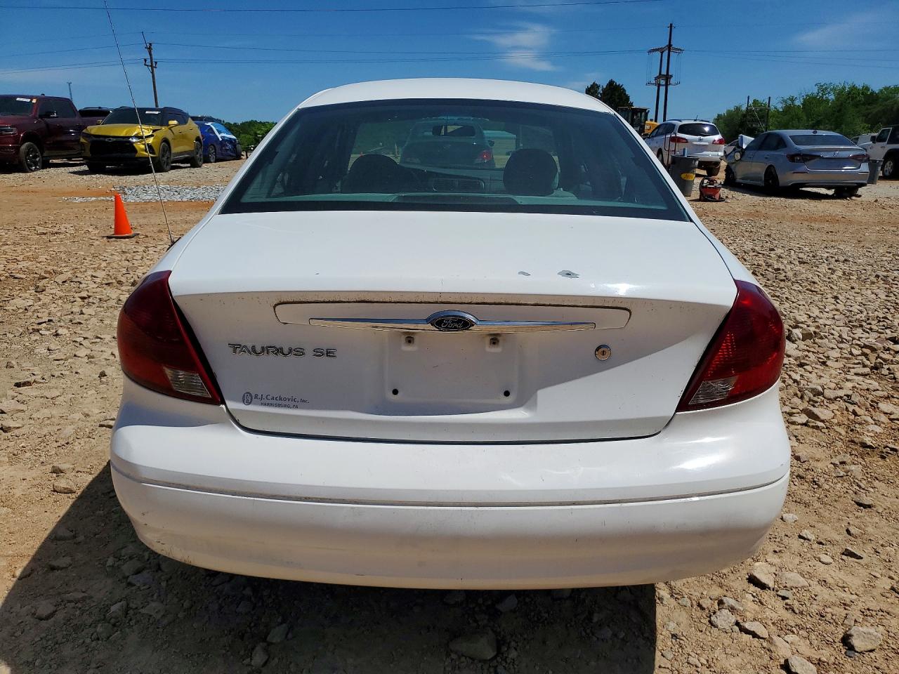 2002 Ford Taurus VIN 1FAFP53UX2A122305 photo 6
