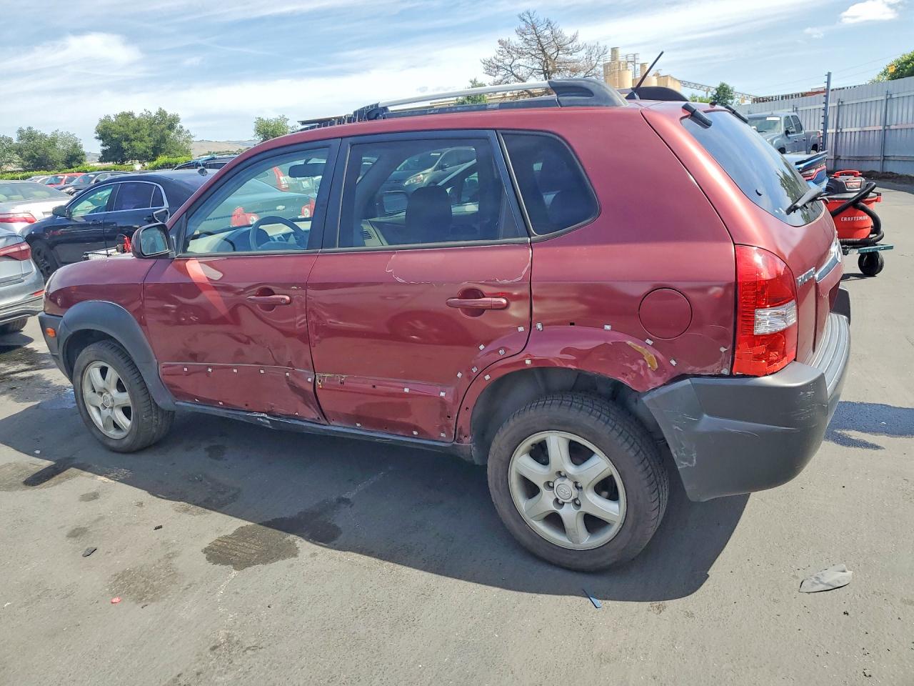 2005 Hyundai Tucson VIN KM8JN12D95U168629 photo 2