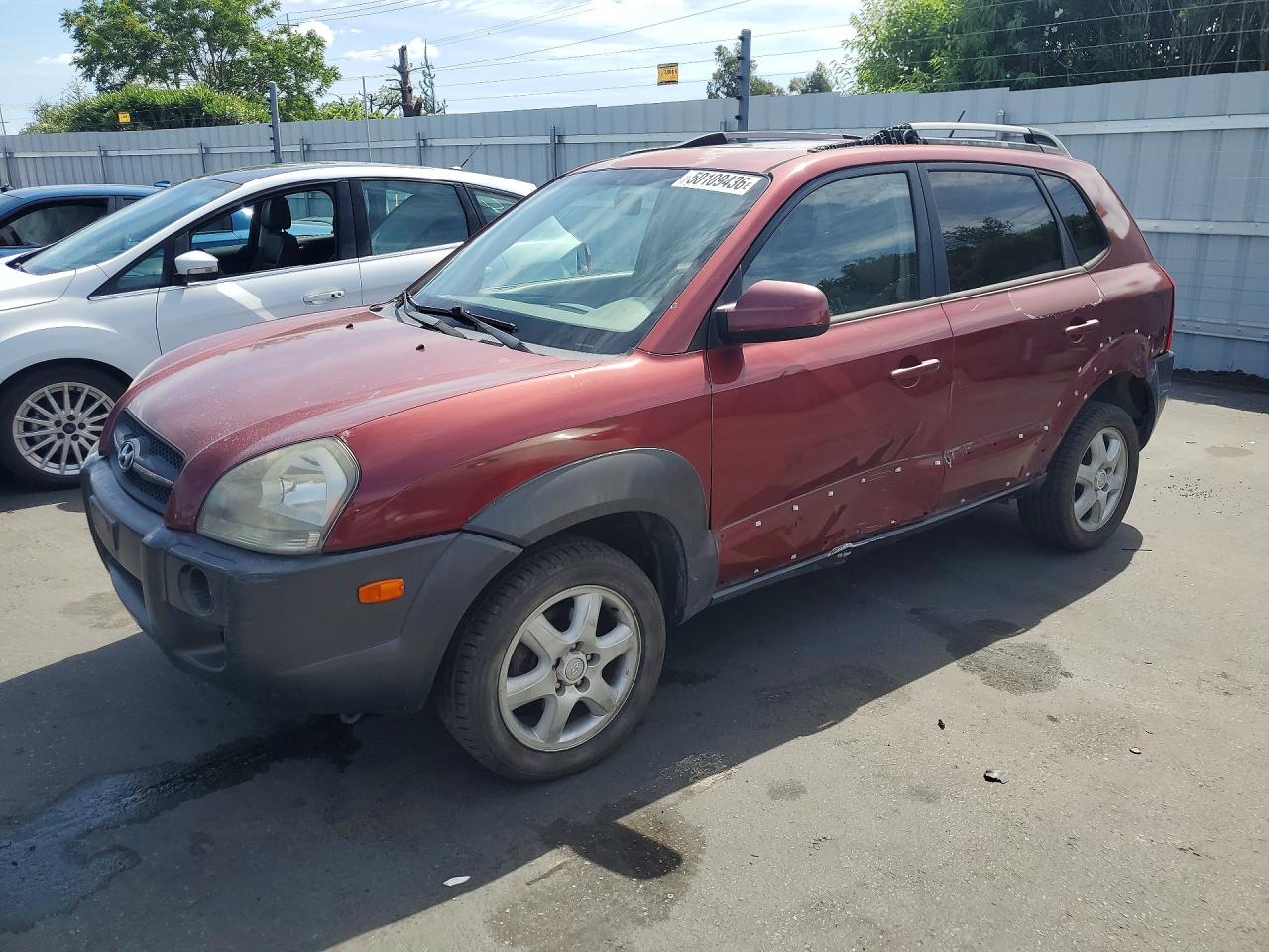 2005 Hyundai Tucson VIN KM8JN12D95U168629 photo 1