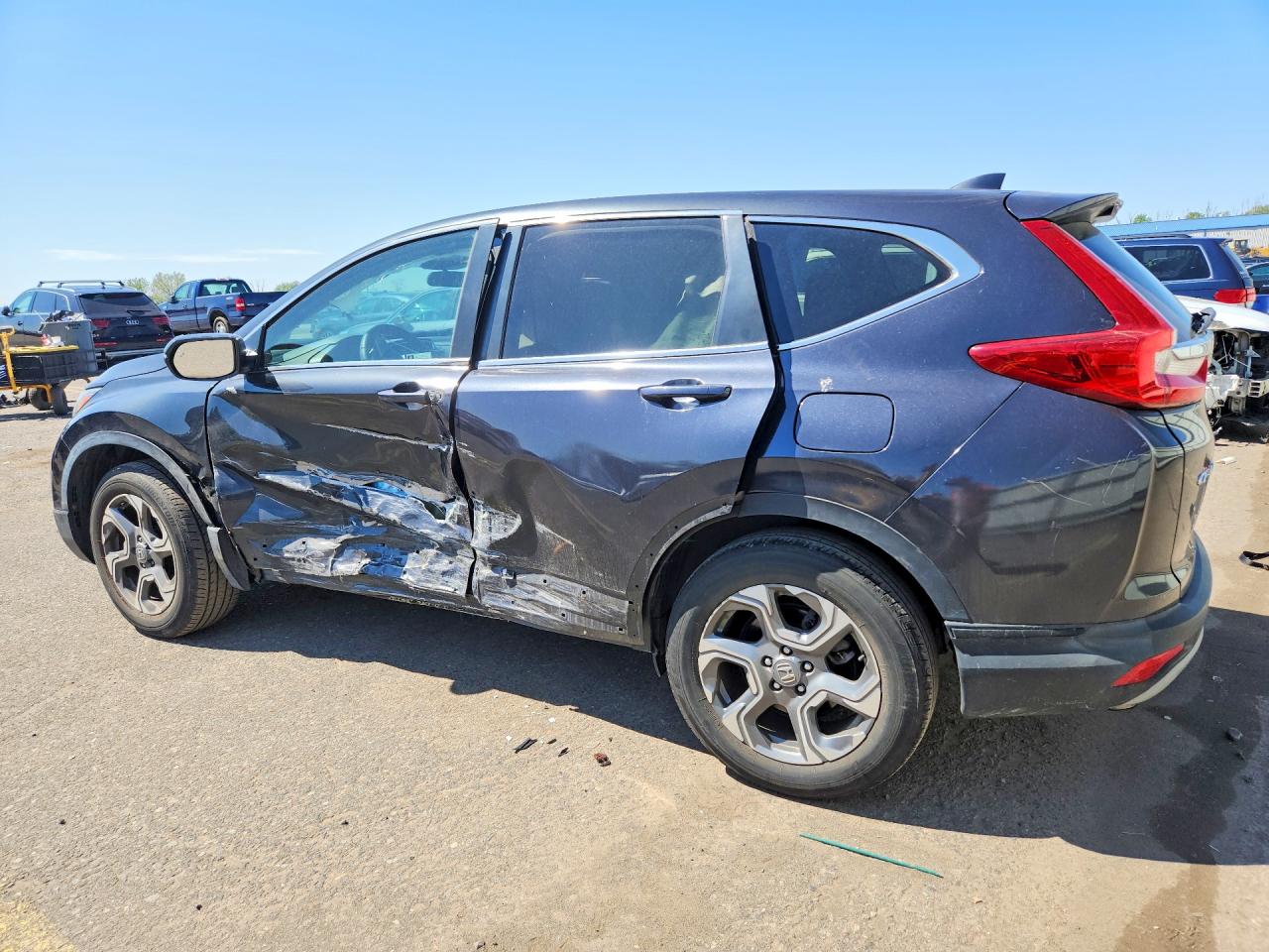 2019 Honda Crv VIN 5J6RW2H53KA010160 photo 2