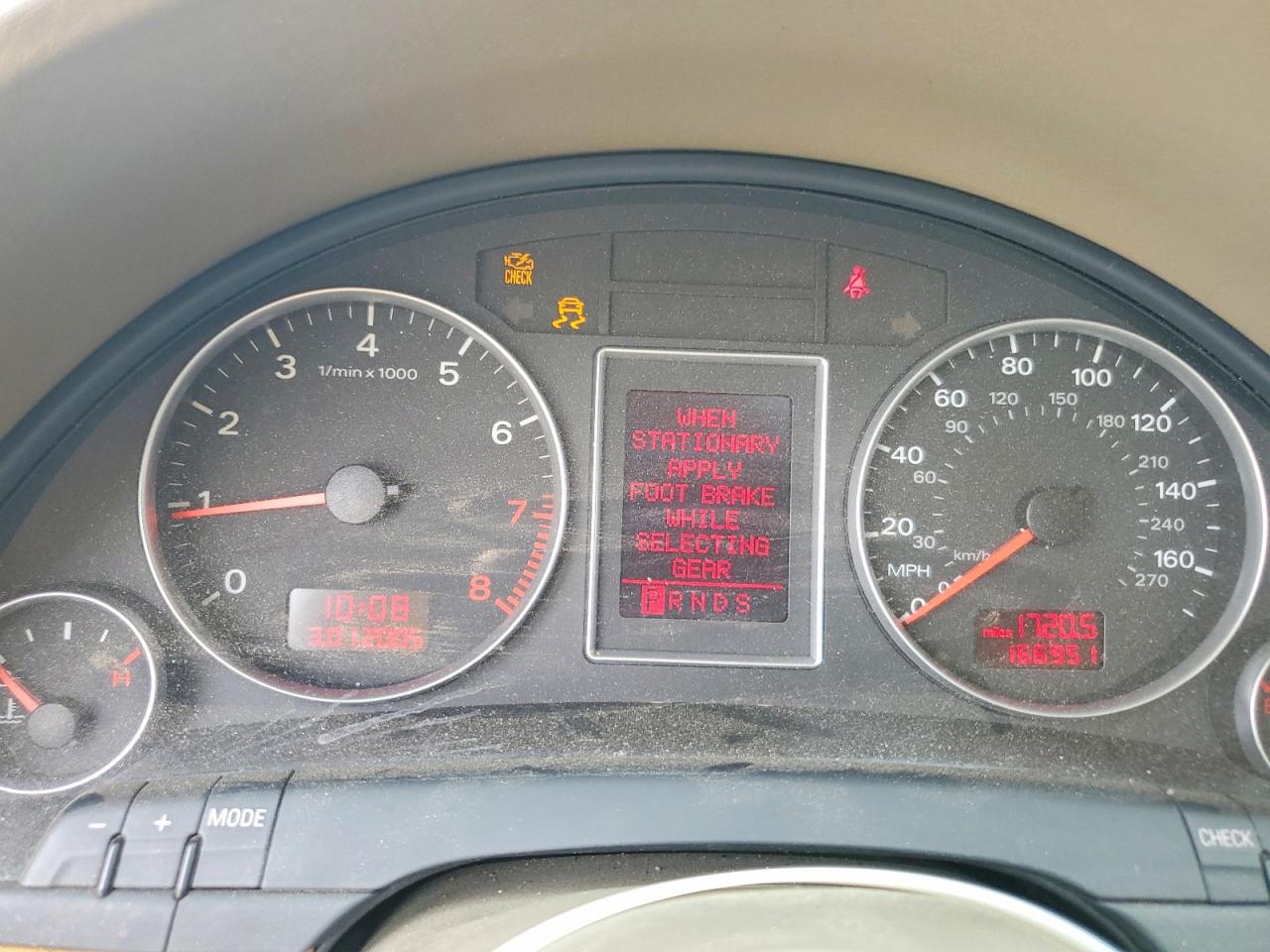 2006 Audi A4 VIN WAUAF78E16A158908 photo 9