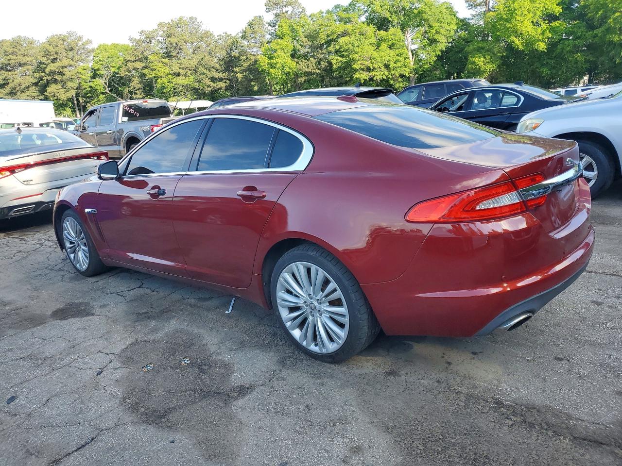 2012 Jaguar Xf VIN SAJWA0HBXCLS43400 photo 2